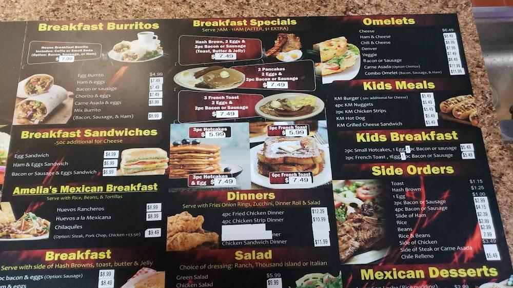 AMELIA'S BURGER'S AND MEXICAN FOOD Menu image 4